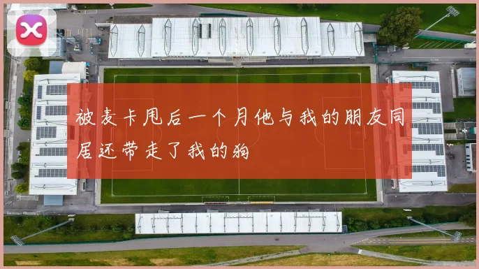 被麦卡甩后一个月他与我的朋友同居还带走了我的狗